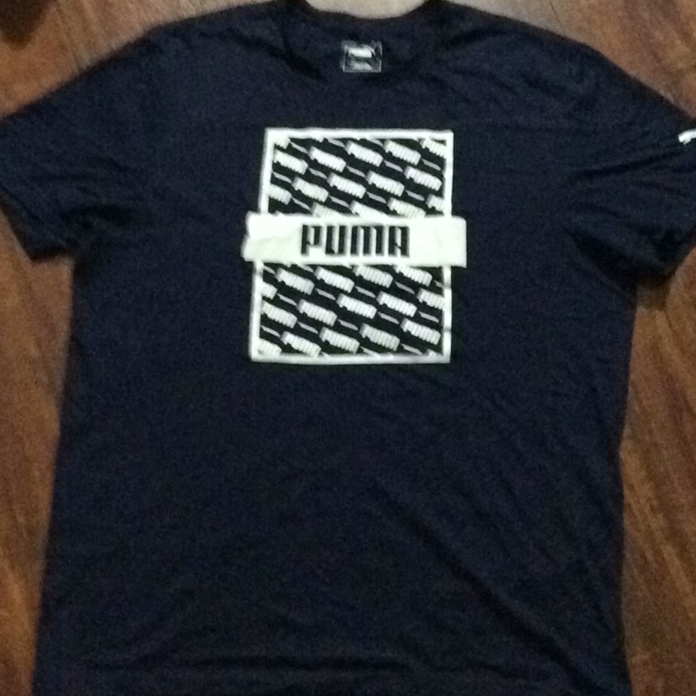 Puma brand Navy short sleeve T-shirt